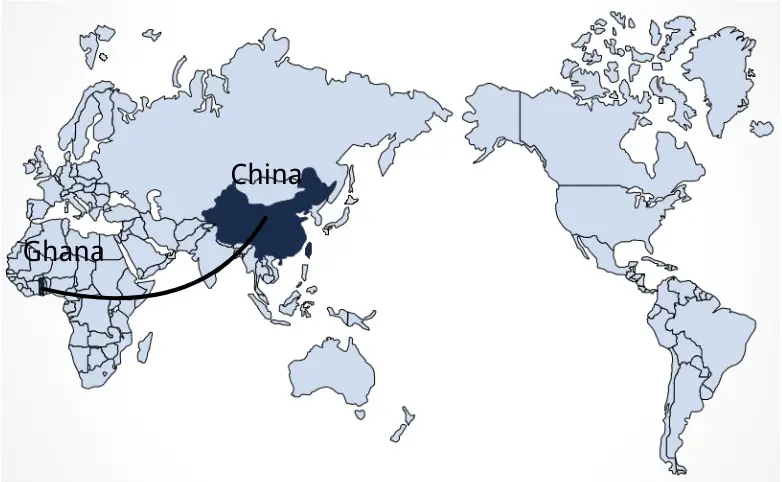 Shipping From China To Ghana