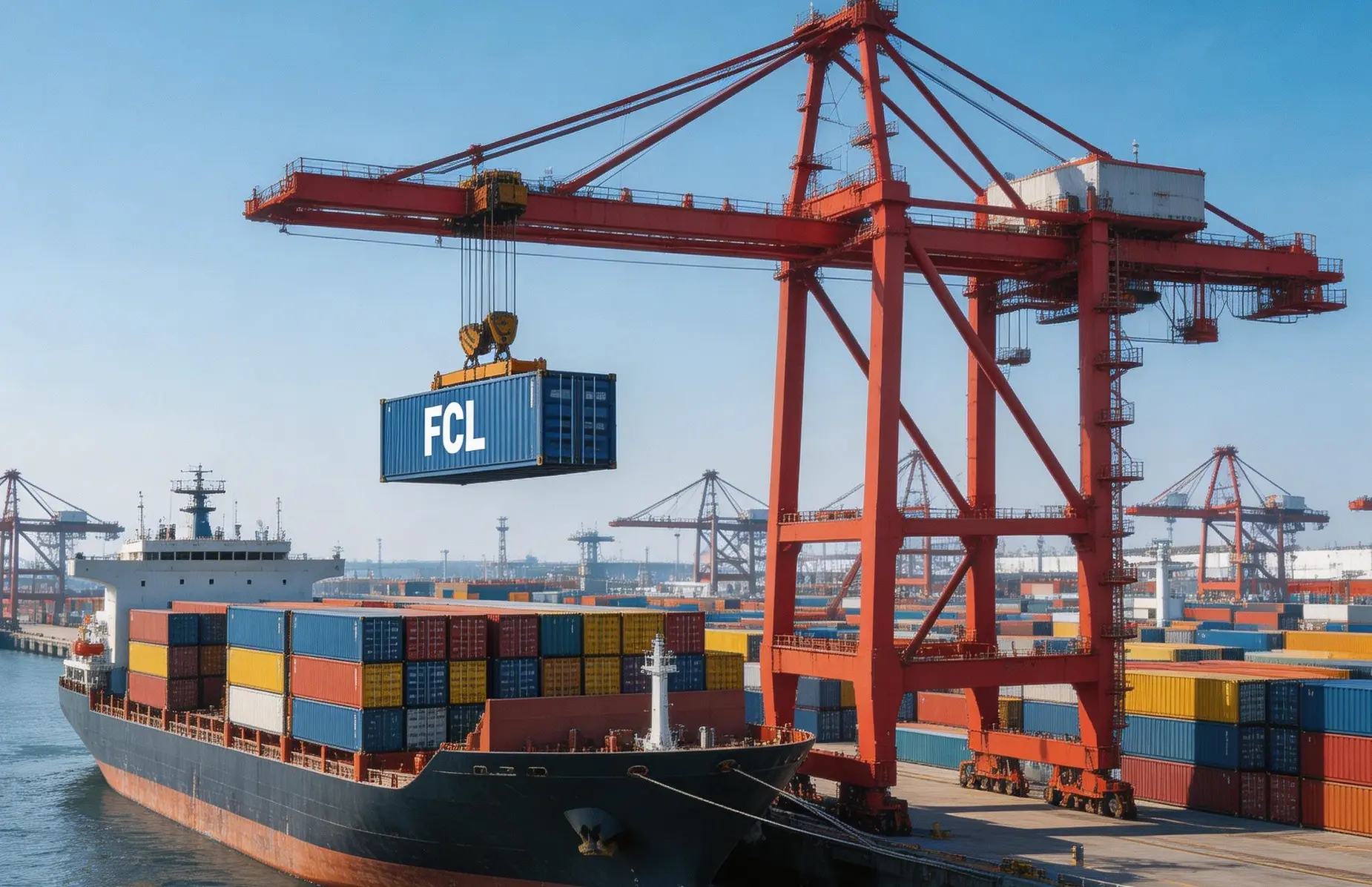 FCL Shipping from China to Algeria