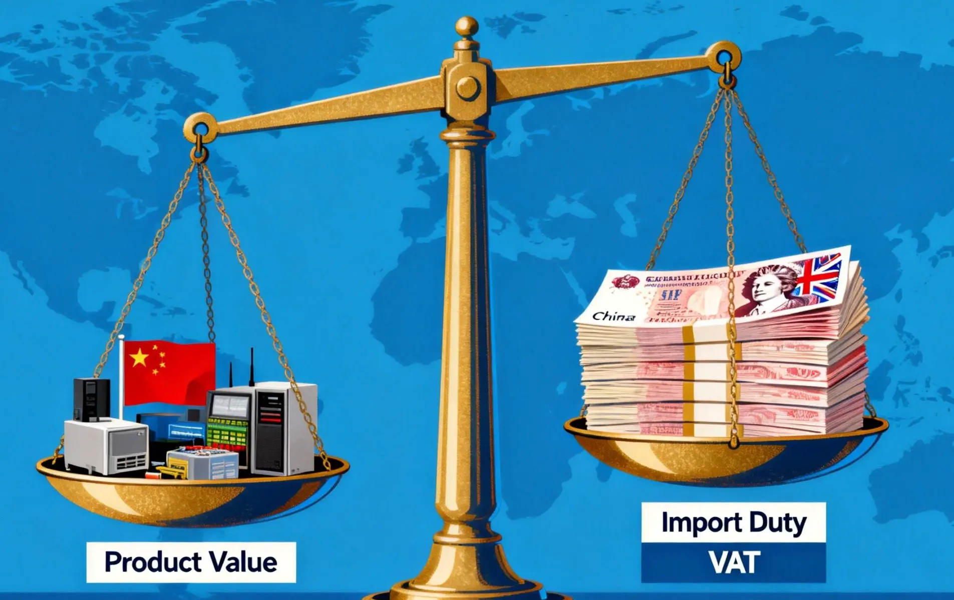 product and import duty