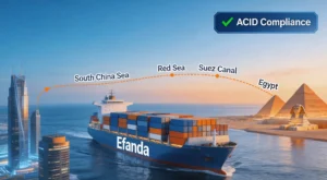 Shipping from Shenzhen China to Egypt