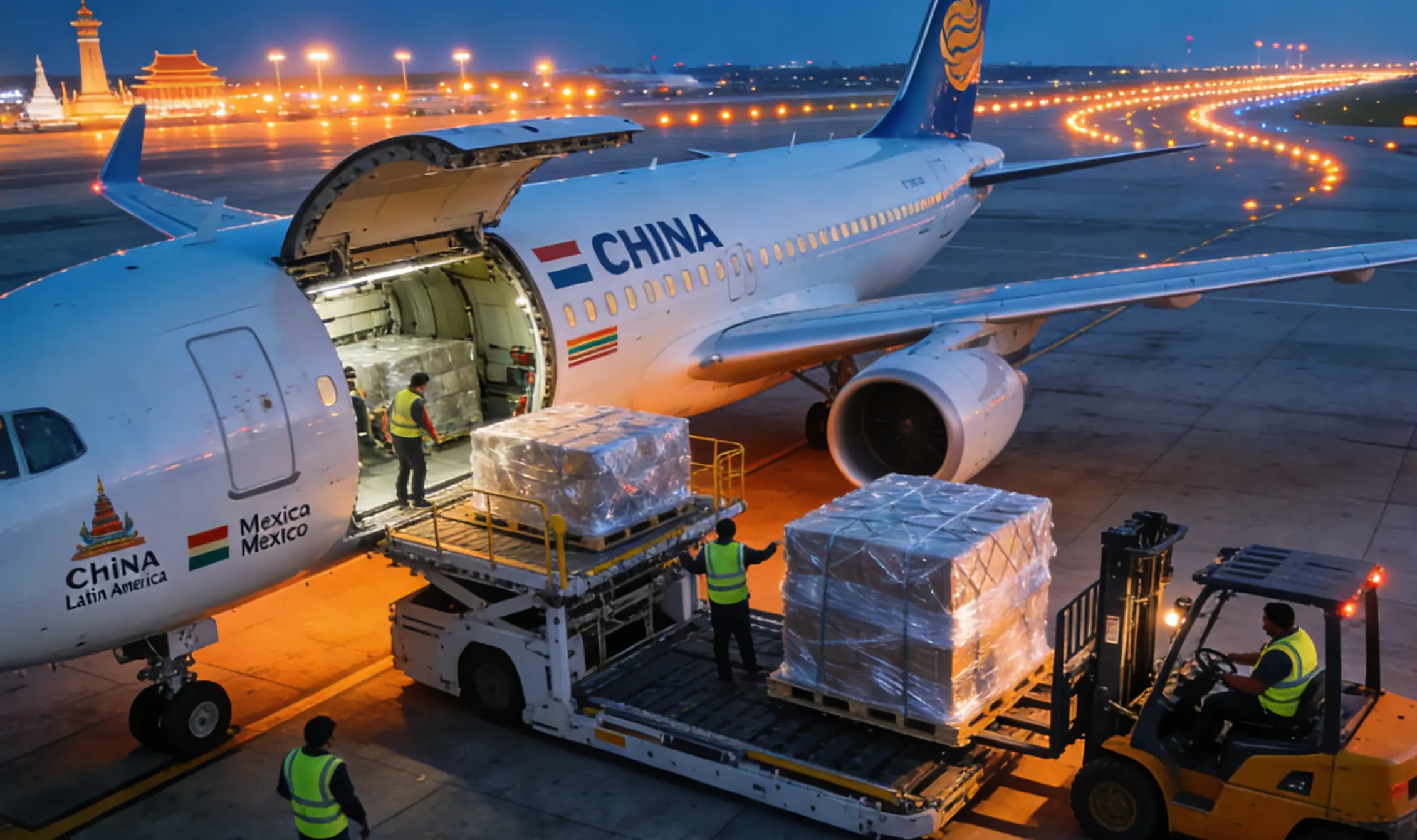 Air Freight Shipping from China to Mexico