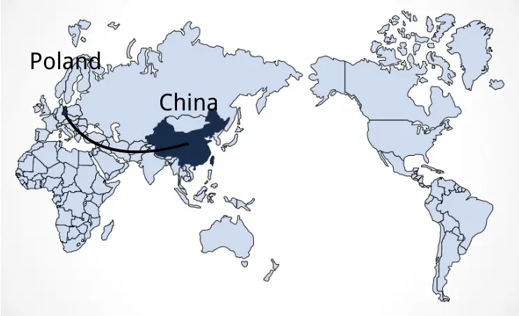 Shipping From China To Poland