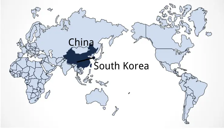 Shipping From China To South Korea