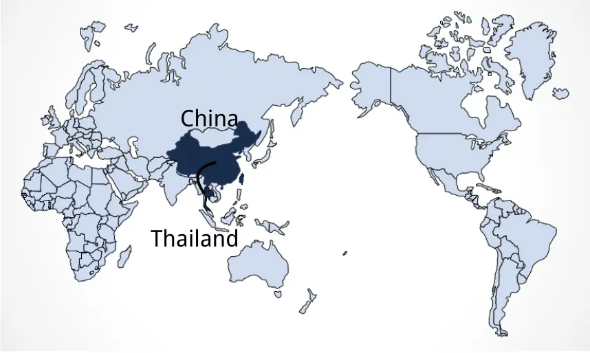 Shipping From China To Thailand