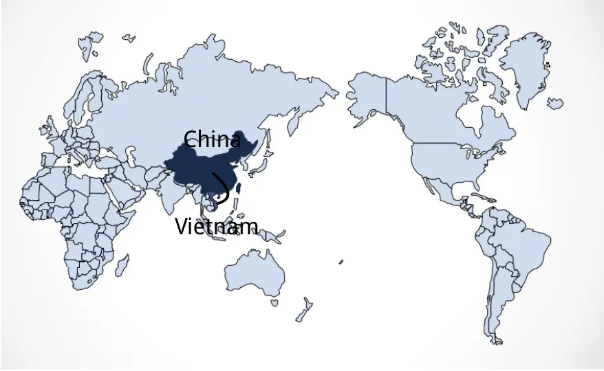 Shipping From China To Vietnam