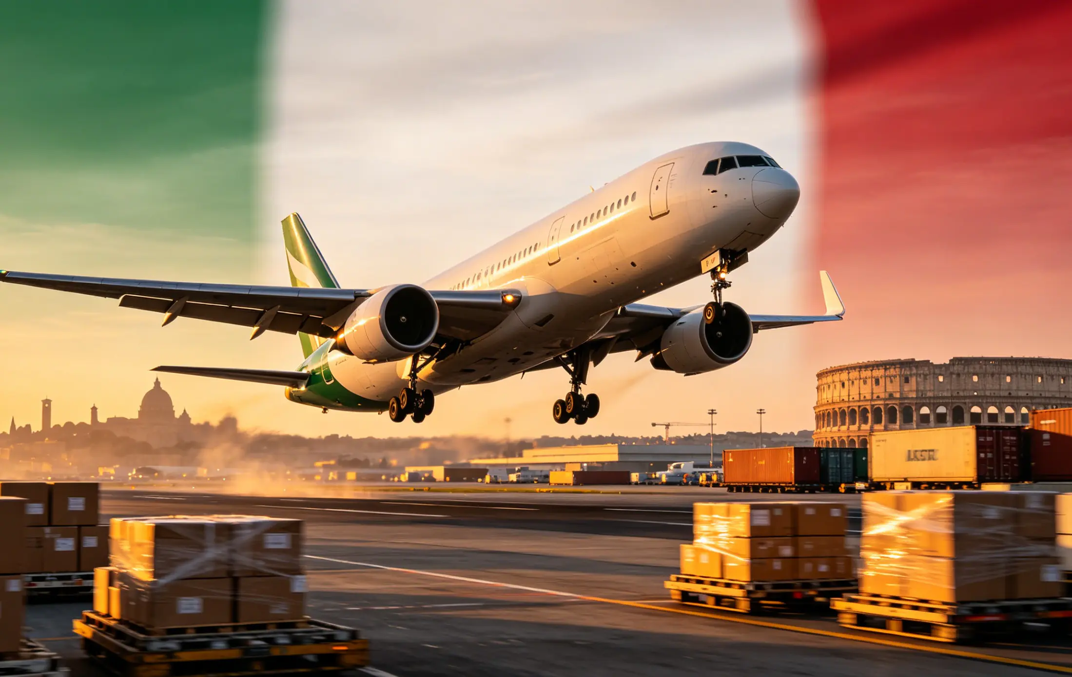 Air Freight Shipping from China to Italy