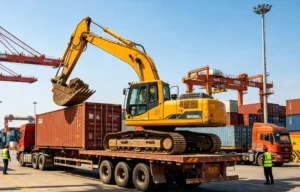 How to Import and Ship Excavators from China to South Africa