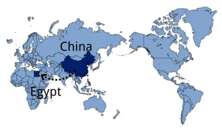 Shipping From China to Egypt