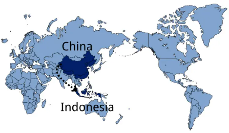 Shipping From China to Indonesia
