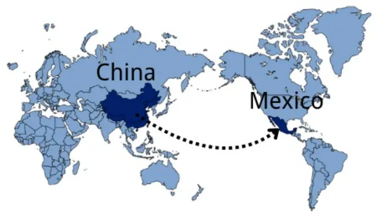Shipping From China to Mexico