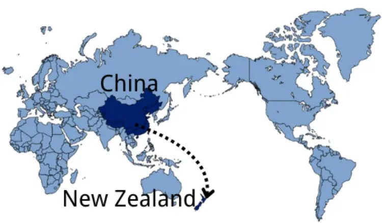 Shipping From China to New Zealand