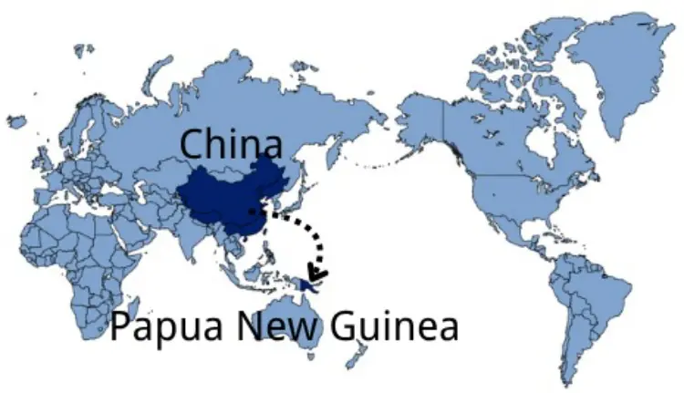 Shipping From China to Papua New Guinea