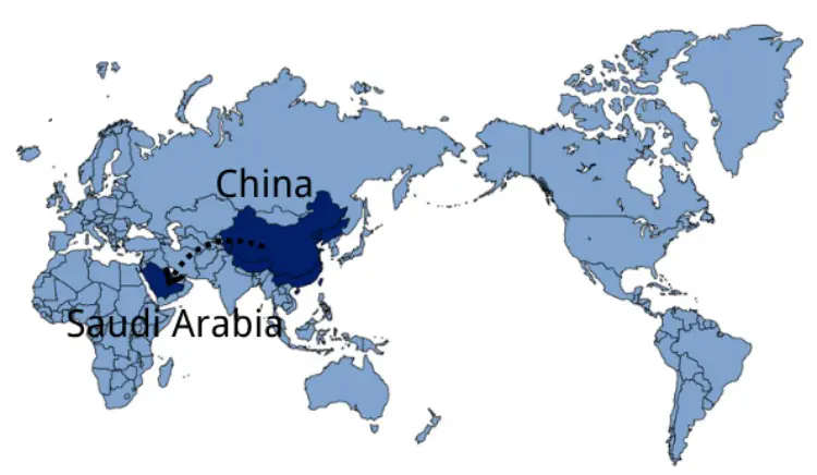 Shipping From China to Saudi Arabia