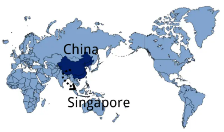 Shipping From China to Singapore