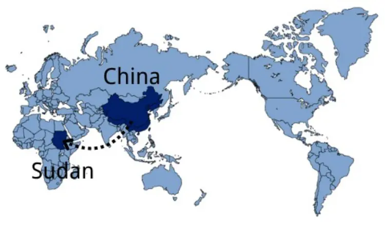 Shipping From China to Sudan