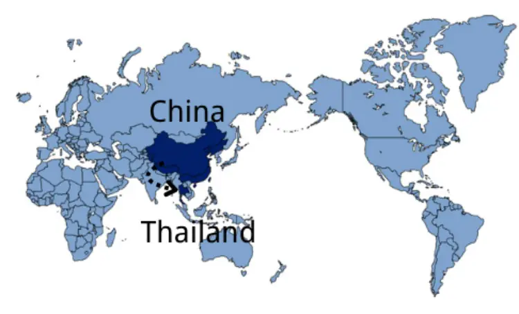 Shipping From China to Thailand
