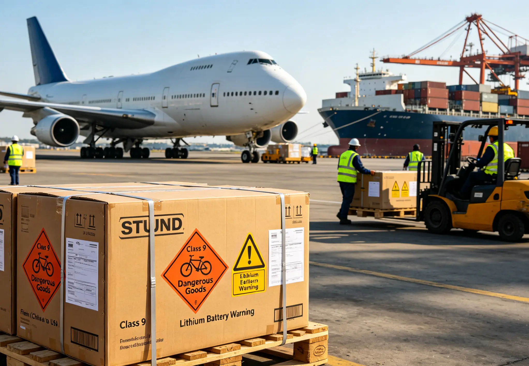 How to Import and Ship Lithium Batteries from China to USA