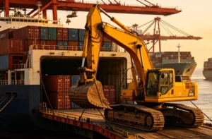 How to Import and Ship an Excavator from China to Saudi Arabia