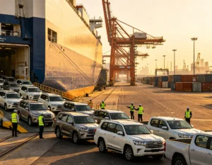 RoRo Shipping From China to UAE