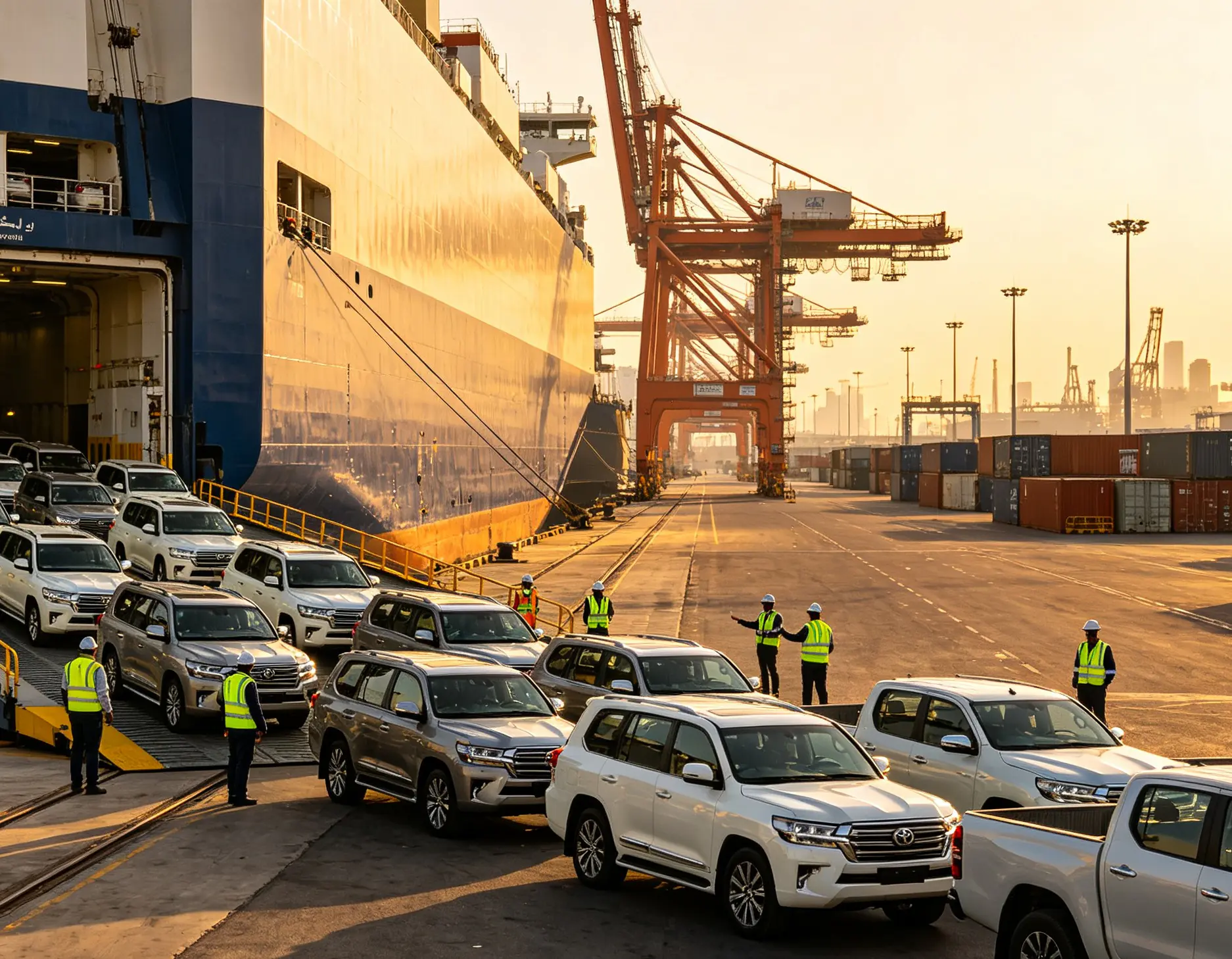 RoRo Shipping From China to UAE