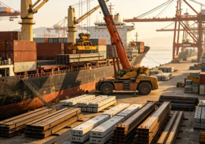 How to Ship Construction Materials and Building Products from China to Saudi Arabia