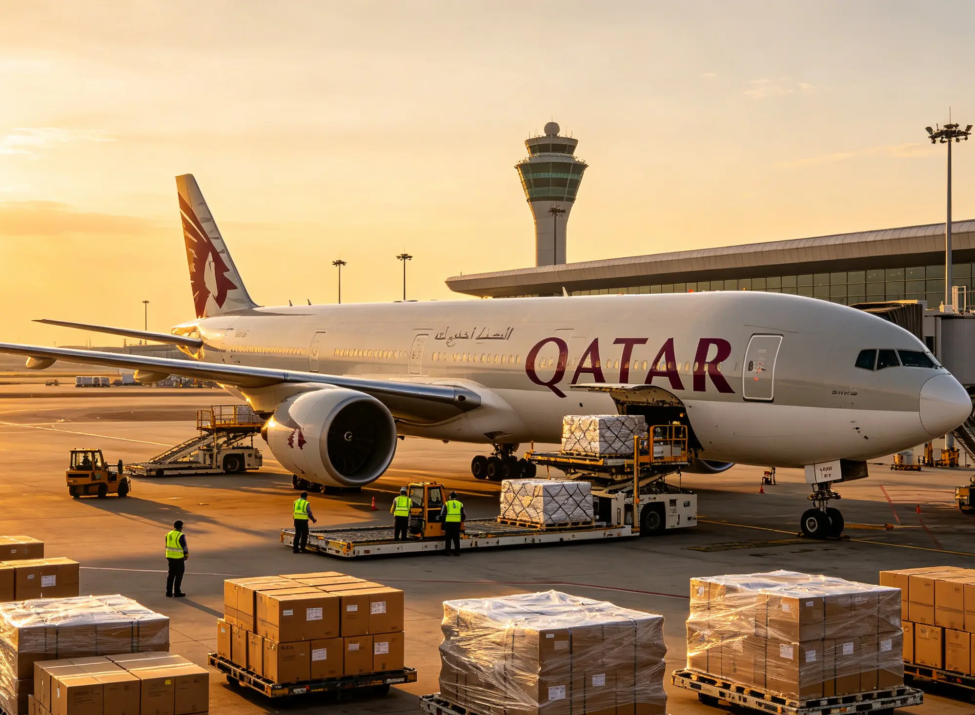 Air Freight from China to Qatar